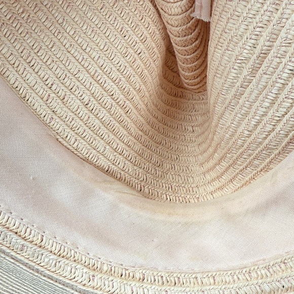 Revolve x Ale by Alessandra Mariella Blush Straw Fedora Rancher Hat - Picture 12 of 12